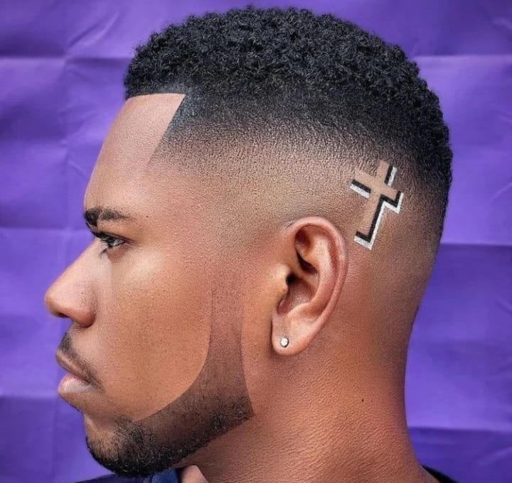 High Fade And Cross Sign