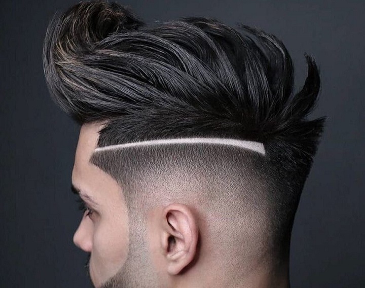 High Fade Linedesign side of head
designing haircut
designs for your hair
