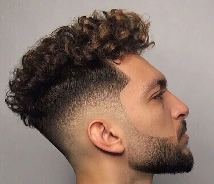 Man With Curly Hair