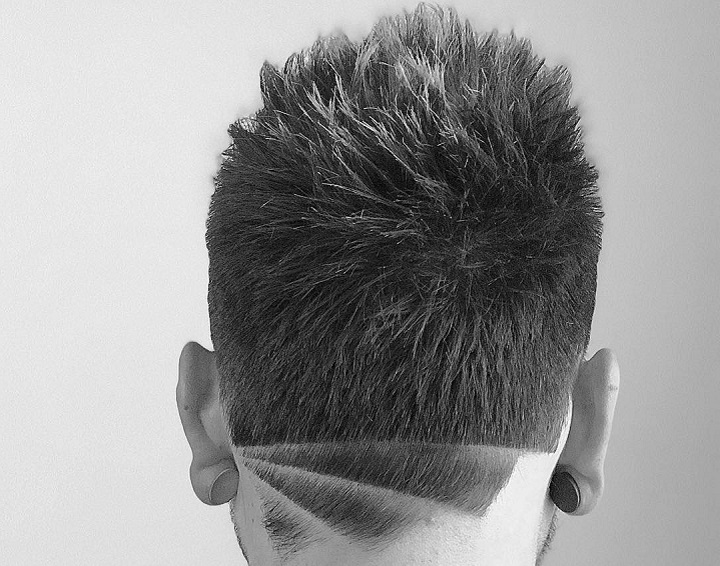 Stepped Line Design Haircutline haircut for men
lines in mens hair
men haircuts with lines
