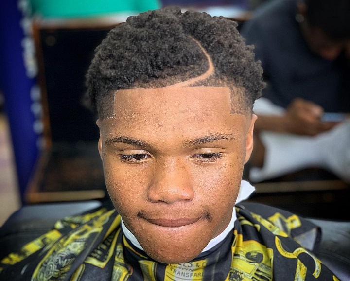 taper fade sponge haircut