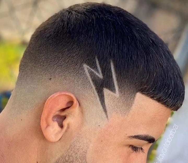 Tunderbolthair cutting style design
hair design boy back
hair line boys
