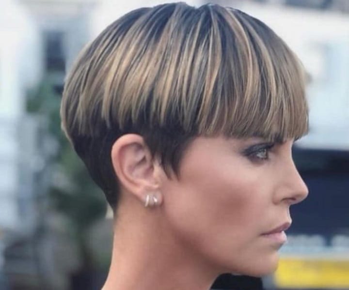 Androgynous Blunt Bowl Cut 