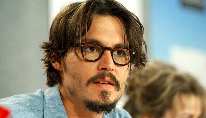 Johnny Depp With Glasses