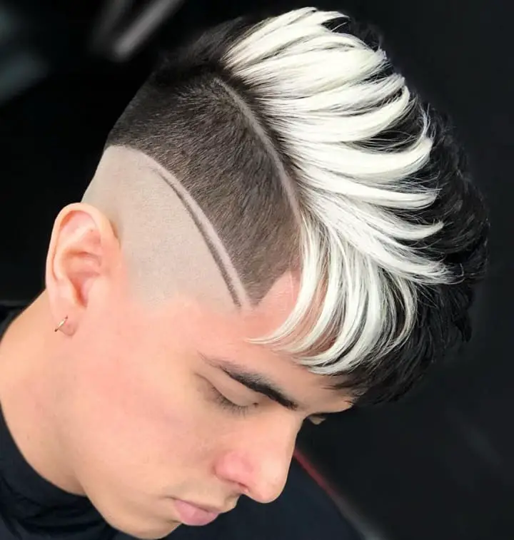 Black And White Mohawk