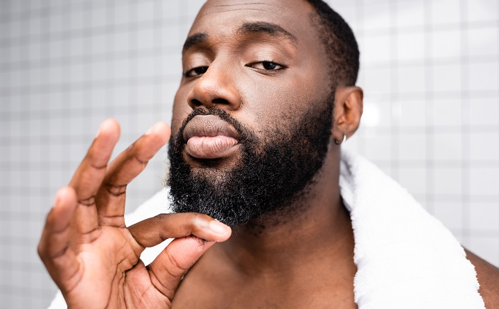 Black Man With a Thick Beard