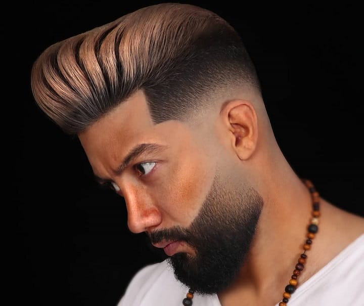 Copper Highlighted Pomp