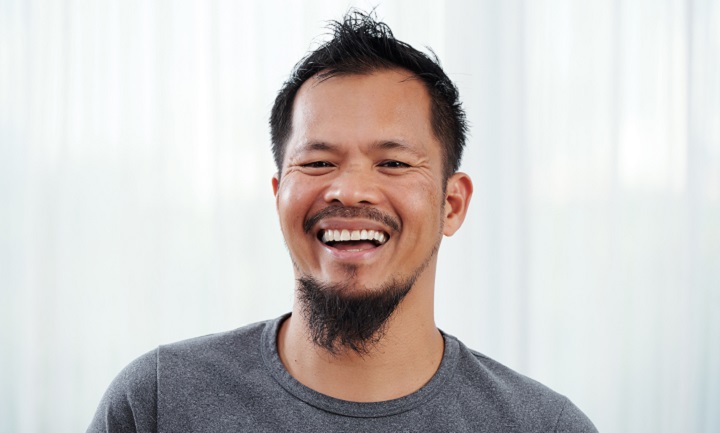 Smiling Filipino Man With a Goatee