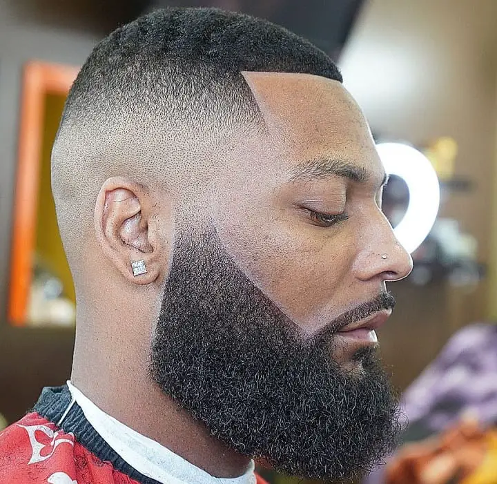 High Fade And Beard