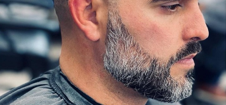 Man With a Lot of Grey Hairs in His Beard