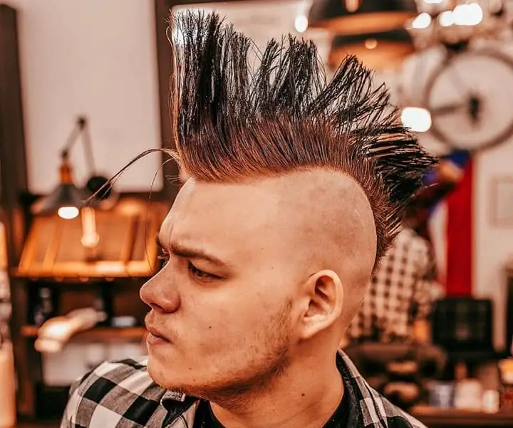 Mohawk With Undercut great clips half undercut long hair long hair mens undercut 