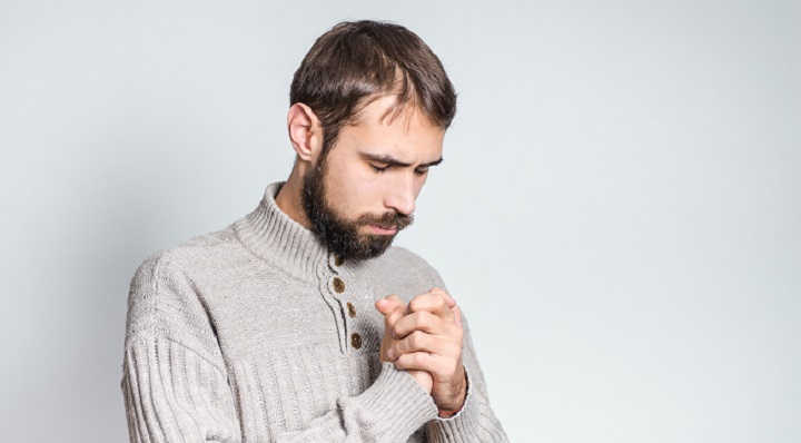 Bearded Guy Praying