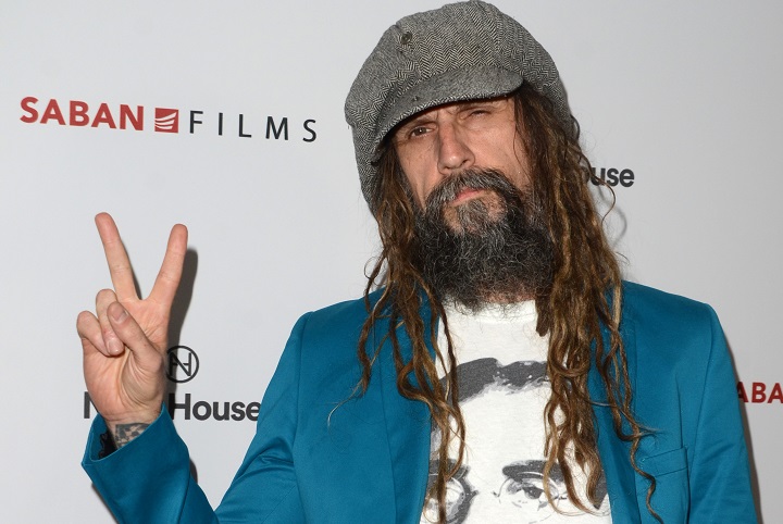 Rob Zombie With Scruffy Beard and Long Dreads