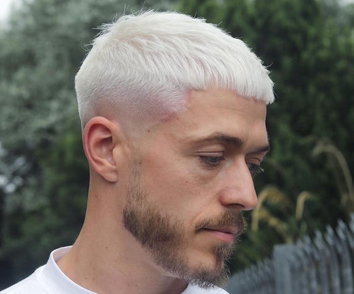 Bleached French Haircut