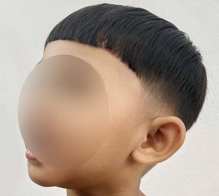 Children Bowl Cut 