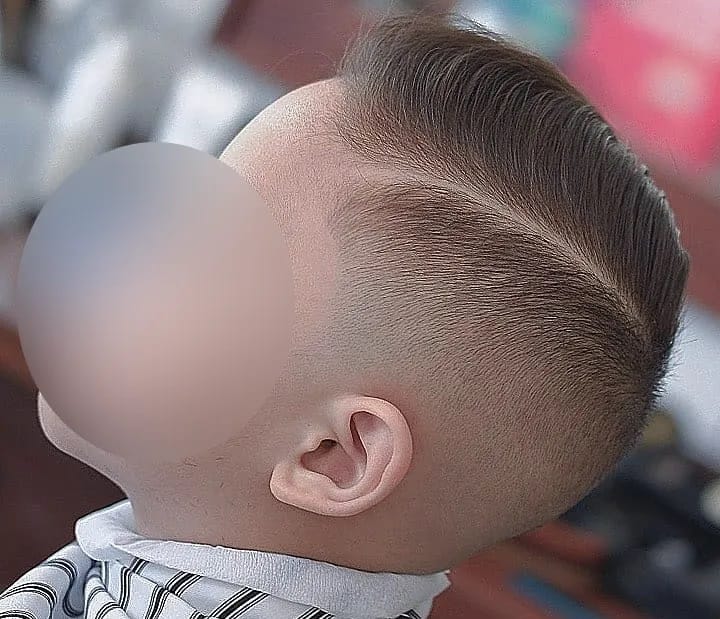 Boy Combed Side Part