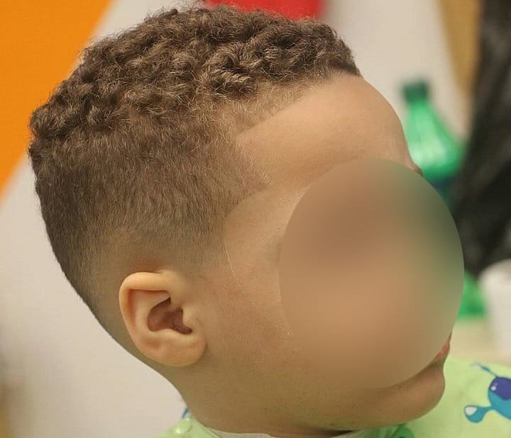 Toddler High Fade And Curls