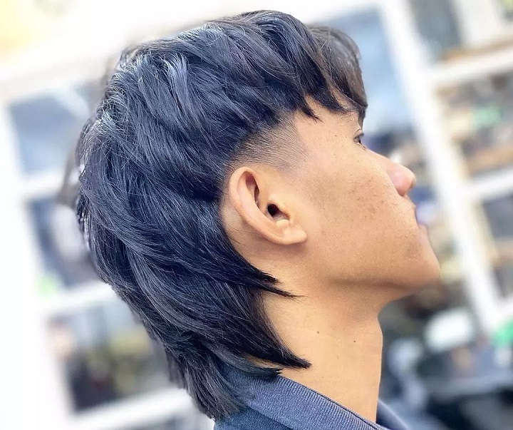 Korean Edgy Mullet Haircut 
