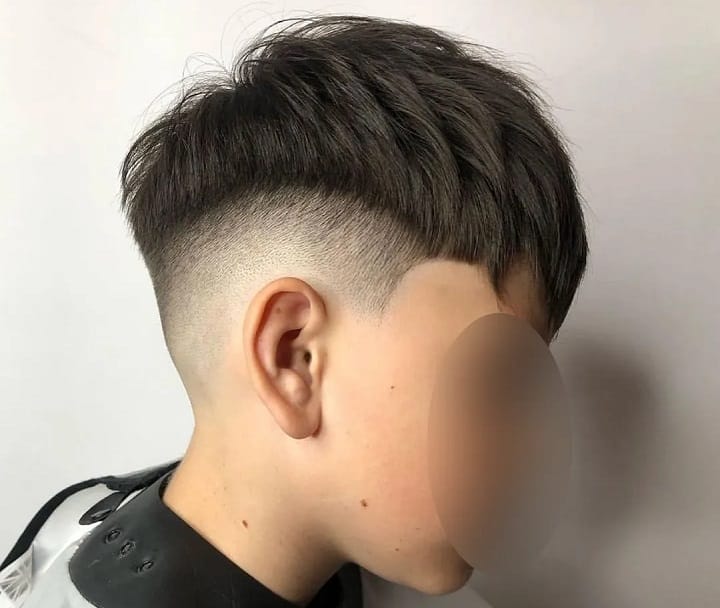 Boys Skin Fade And Textured