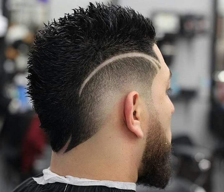 Spiky, Skin Fade and Design 