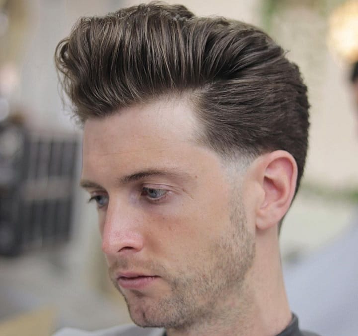 Wavy Pompadour