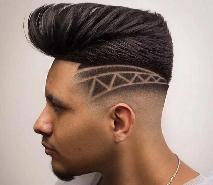 Awesome Fade Pomp Hair