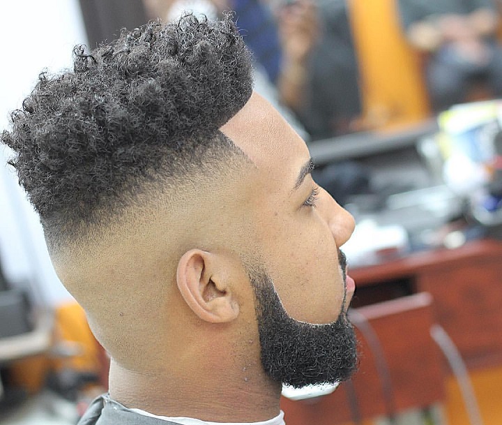 Bald Fade Blow Upfade for black men's hair
fade styles for black guys
hair cut black man
