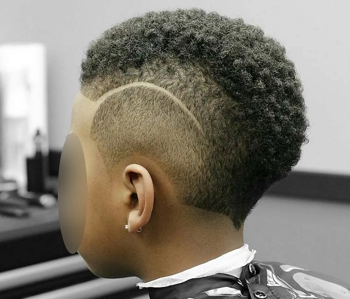 Curve And Curly Kids Mohawk