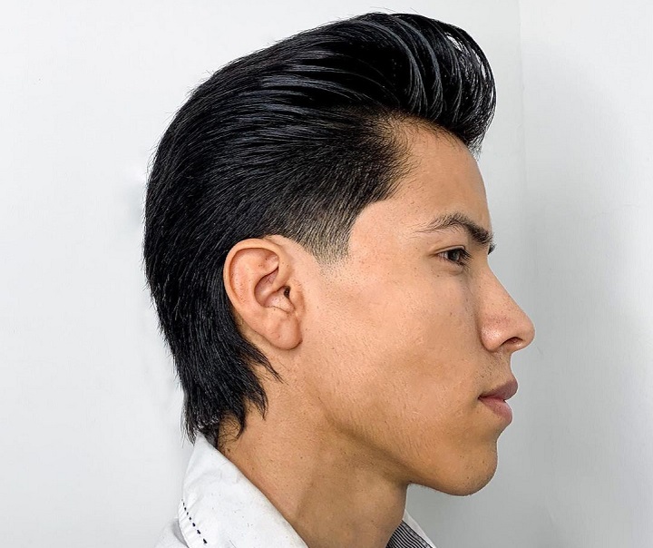 Elvis Style Hairstyle