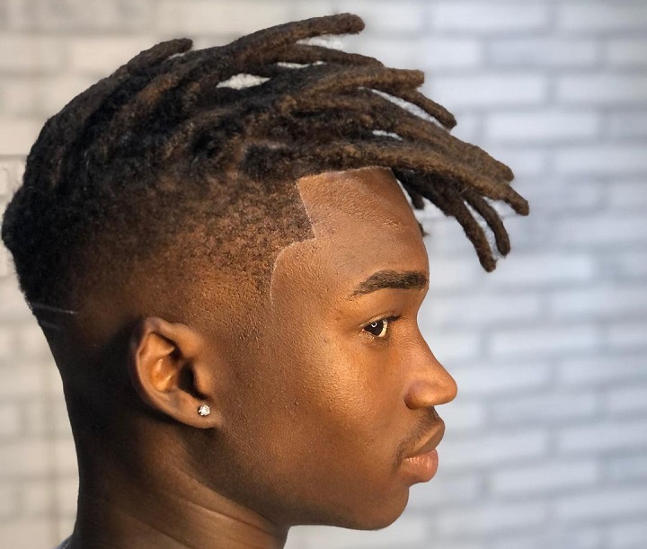 Fade And Dreadlocksmid fade black male
pictures of black men's fade haircuts
taper fade black short hair
