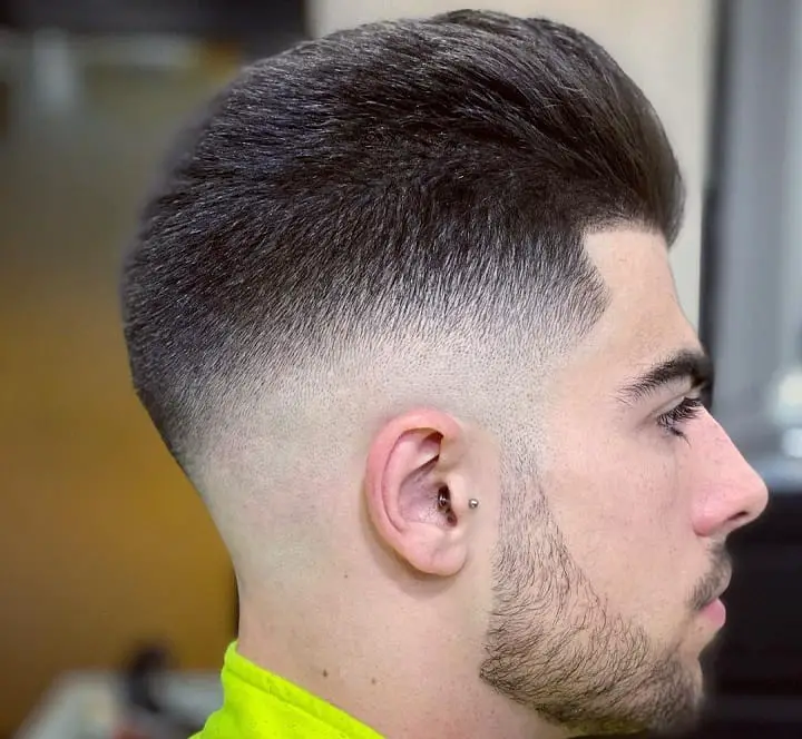 Fade Haircut and Comb-Over 