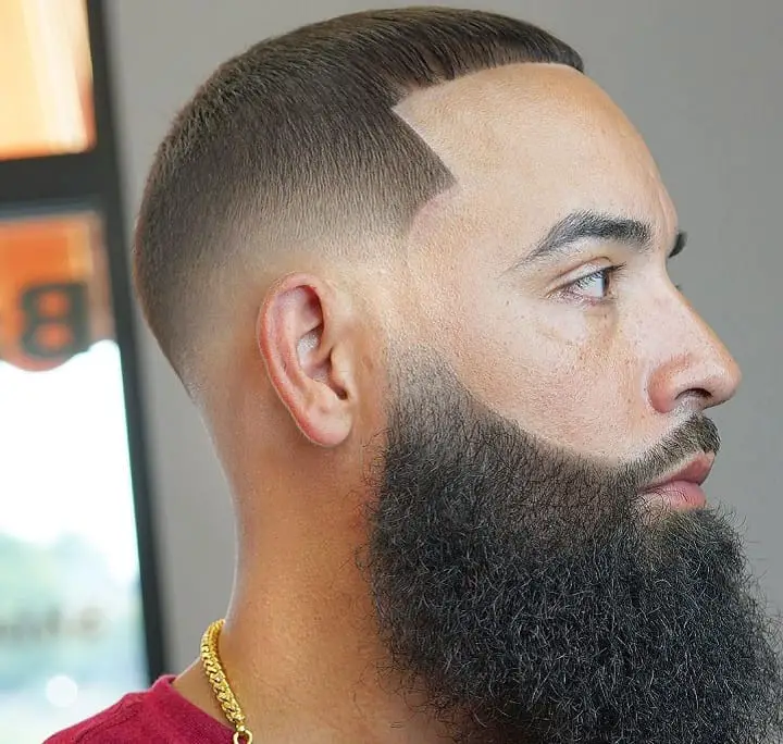 French Crop Fade And Beard