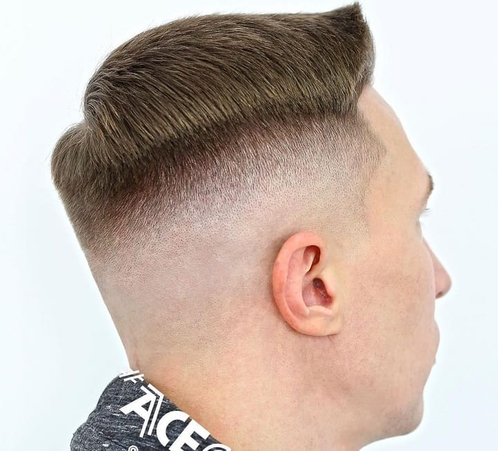 Hard Fade And Brushed Top