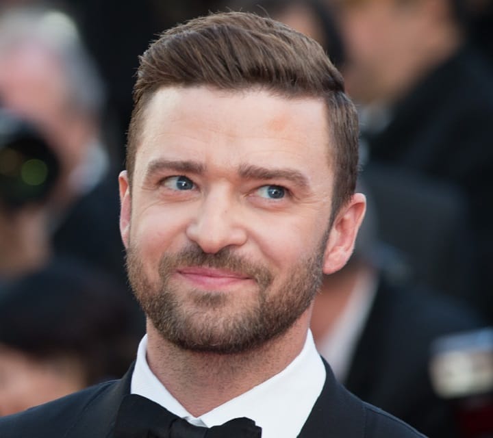 Justin Timberlake’s Taper and Scissor Cut 