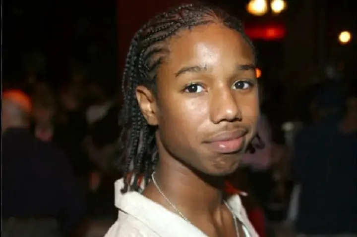 Young Michael B. Jordan With Braided Dreads Hair