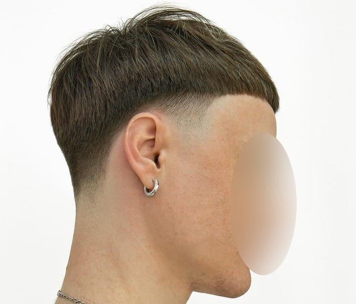 Modern Bowl Cut With Low Taper Fade 