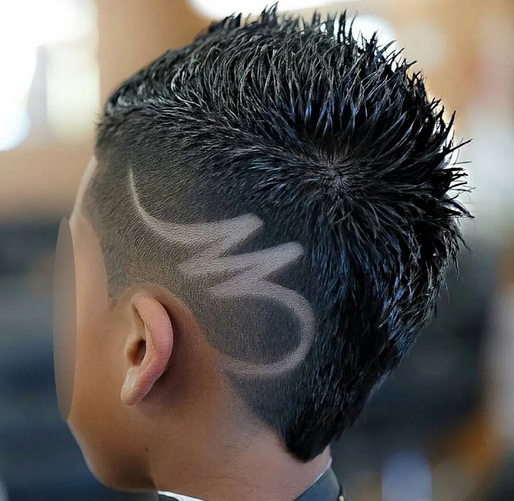 Mohawk With Design For Boys