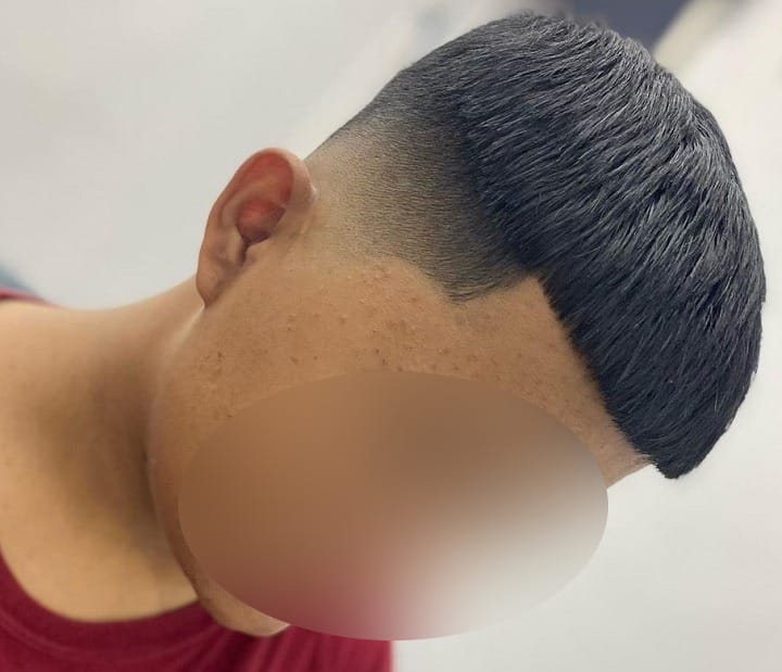 Mushroom Fade Cut 