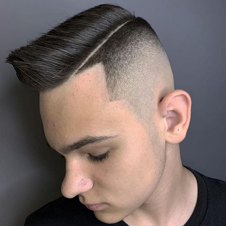 Shadow Fade And Spiky Pomp