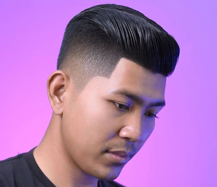 Stand-Out Gentleman’s Pomp Hairstyle
