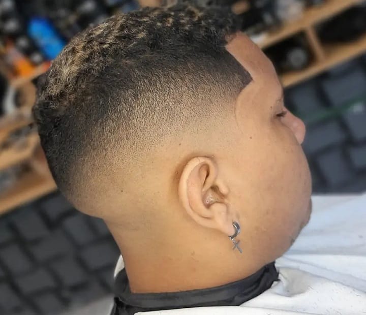 Wavy Top Buzz Cut