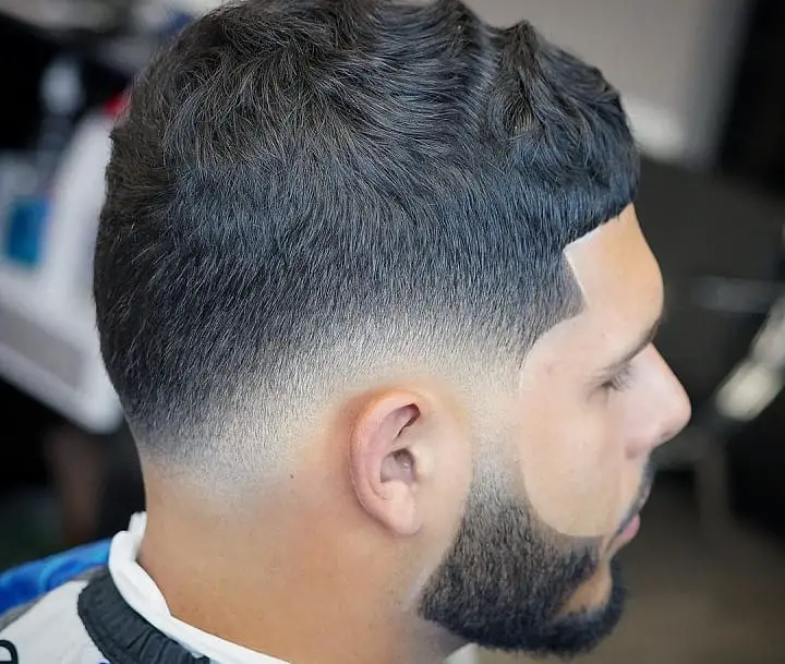 Wavy Top Fade