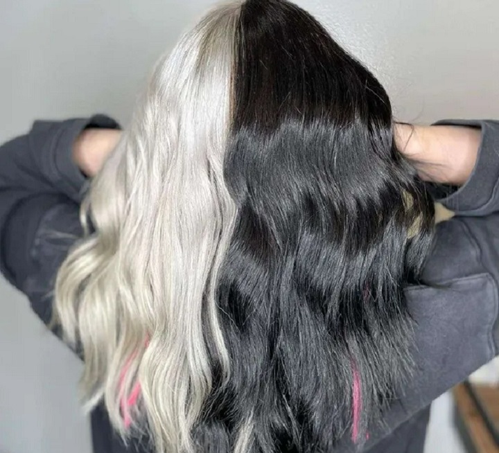 Long Half Black Half White Hairstyle
alt haircuts for straight hair
alt hairstyles for long hair
alt hairstyles for straight hair
