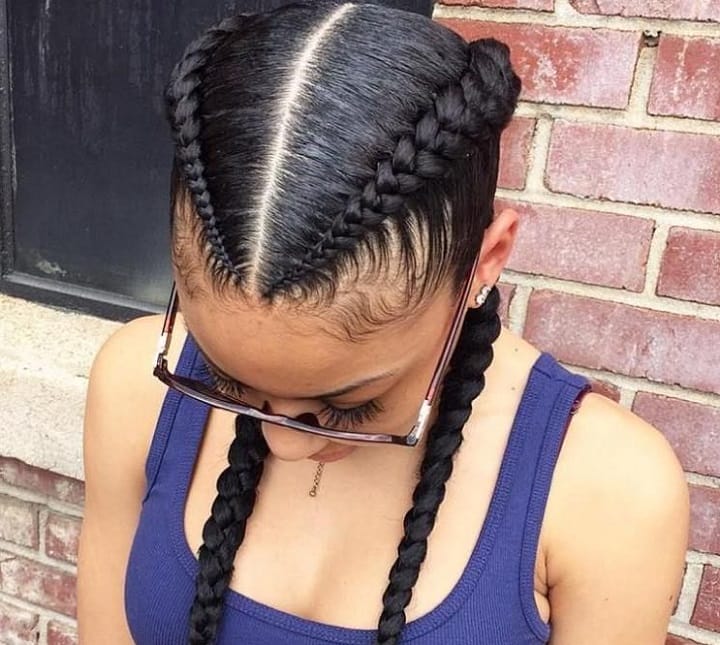 Boxer Braids Haircut