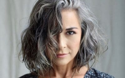 Gray Blending for Dark Hair: 16 Beautiful Transition Hairstyle Ideas & Trends (Women Style Guide)