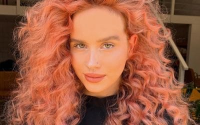 25 Most Inspiring Peach Hair Color Ideas & Hairstyle Options (Popular Women Hair Trend)