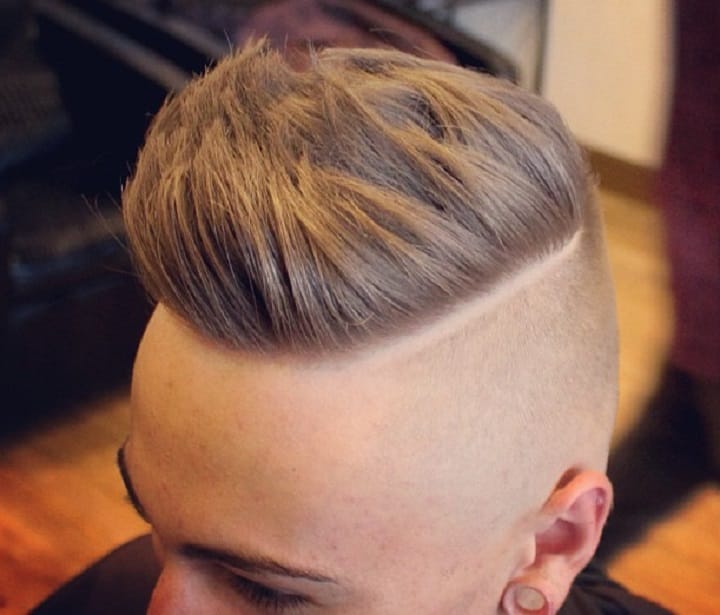 Bald And Textured Spiky Top