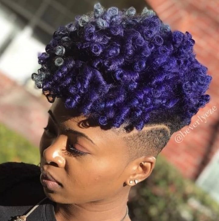 Dyed Bold Curly Topunique haircuts
edgy hairstyles
unique hairstyles
