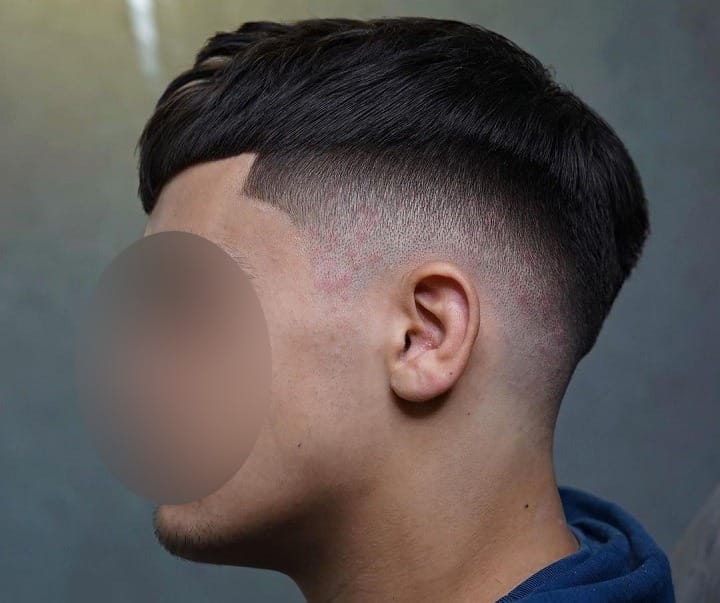 Hard Fade Bowl Cut