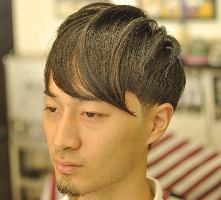 Long 4/6 Bangs K-pop Haircut 